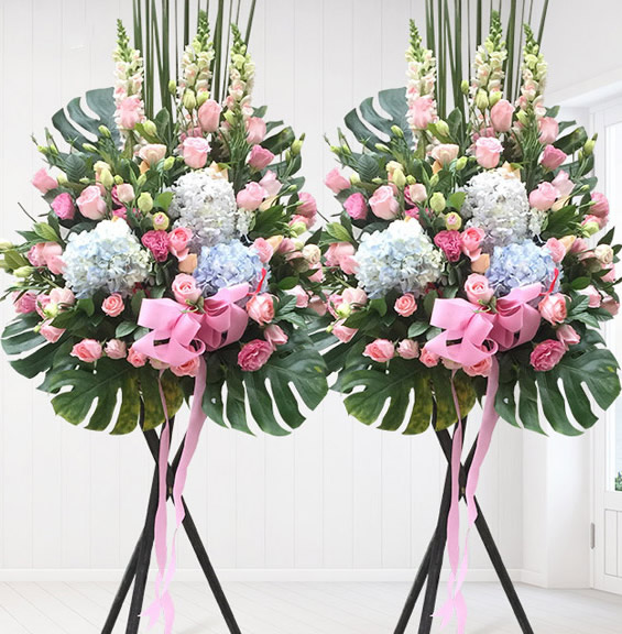 Celebration Flower Basket (Single)