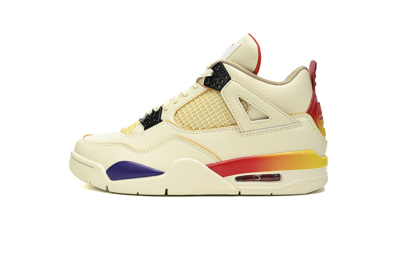 J Balvin x Air Jordan 4 White Blue Red FN0344-901