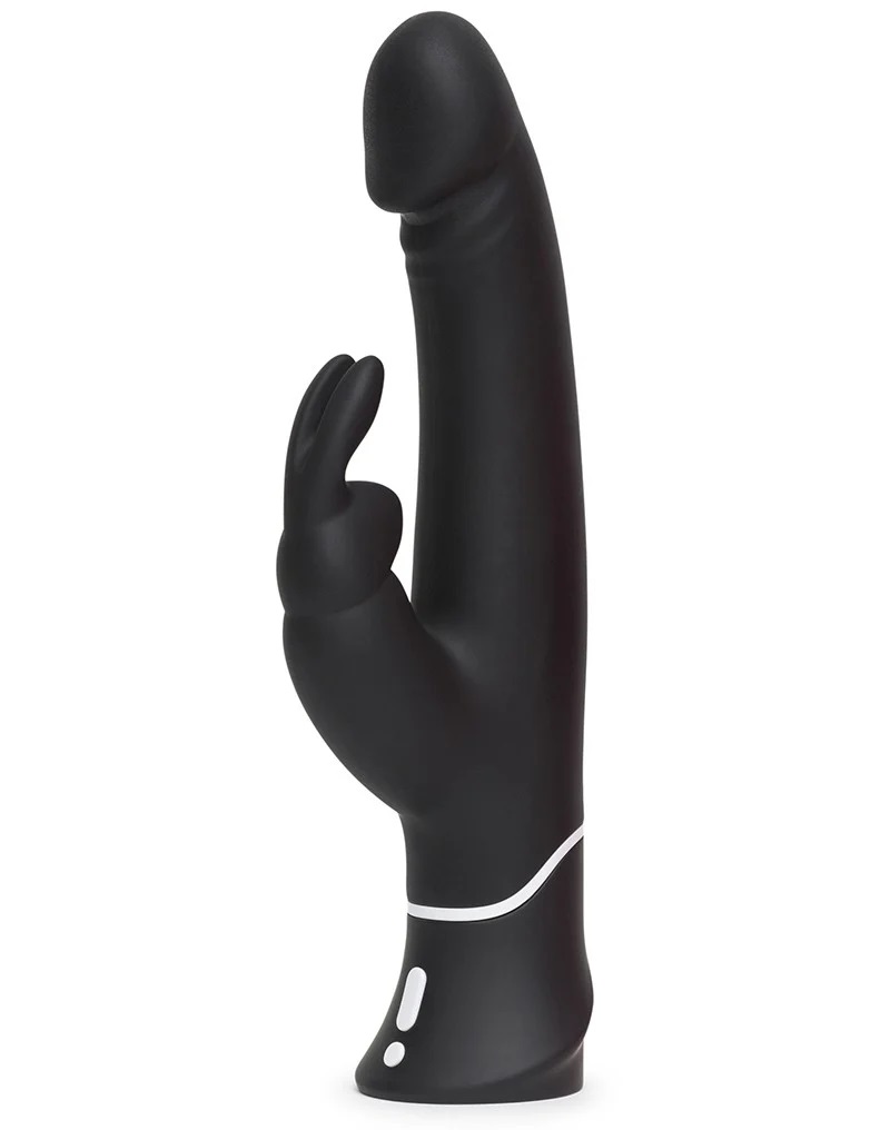 Realistic Rabbit Vibrator - Black