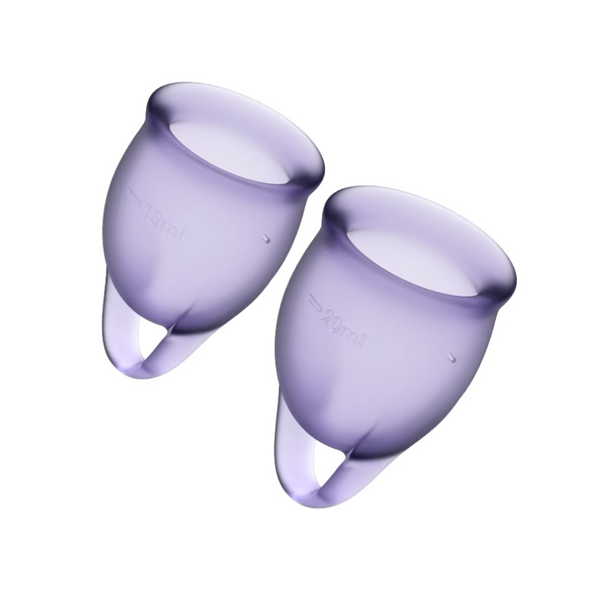 Feel Confident Menstrual Cup - Lilac