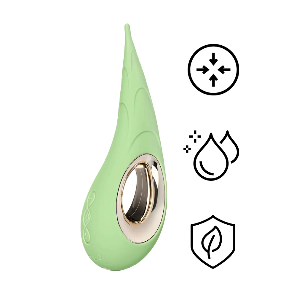 DOT Cruise Clitoral Vibrator - Pistachio Cream