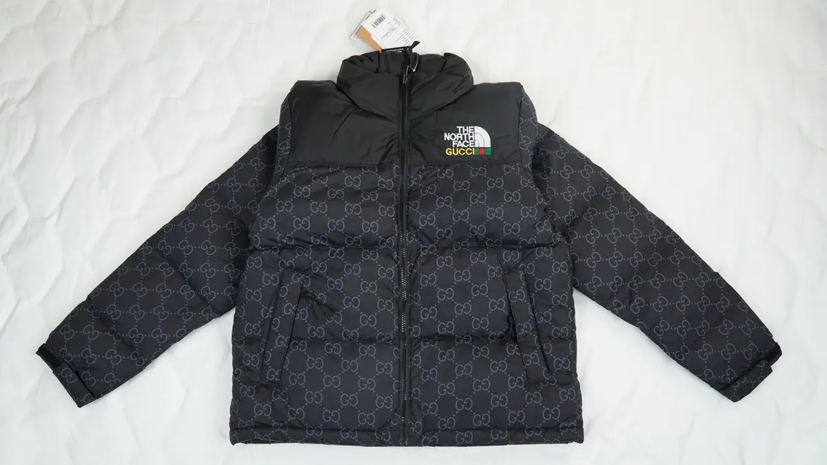 The North Face Splicing White And Black GUCCI