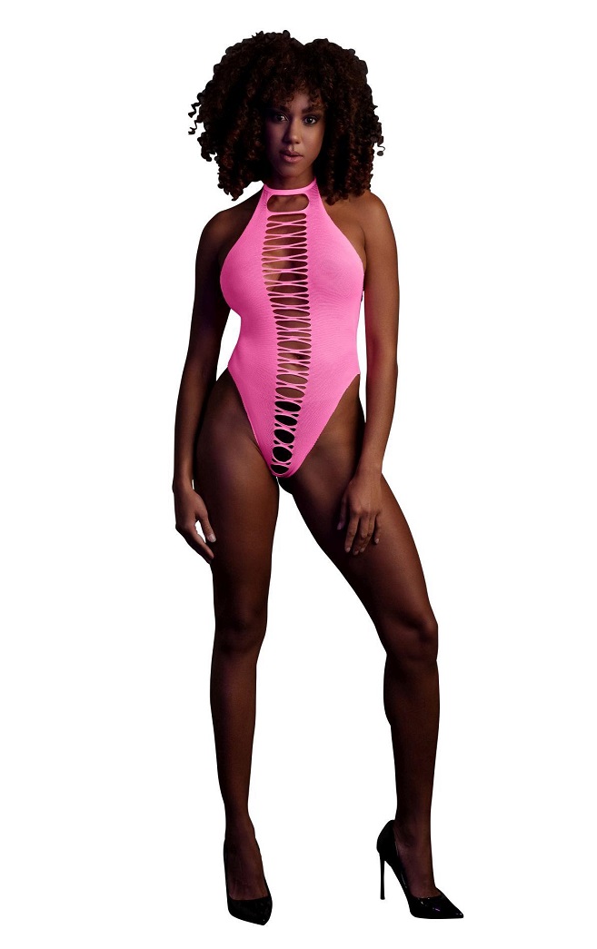 Glow In Dark High-Cut Body - Pink