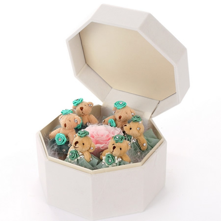 Preserve flowers Green bear