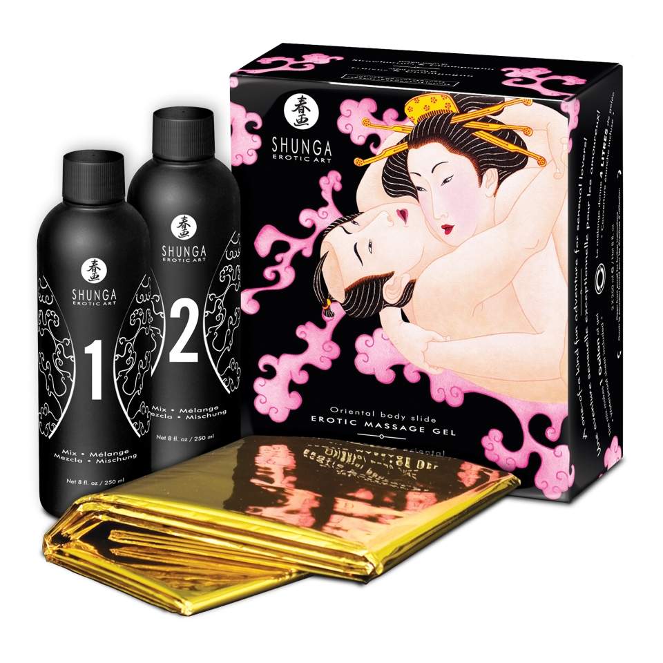 Body-2-Body Oriental Gel Set Strawberry