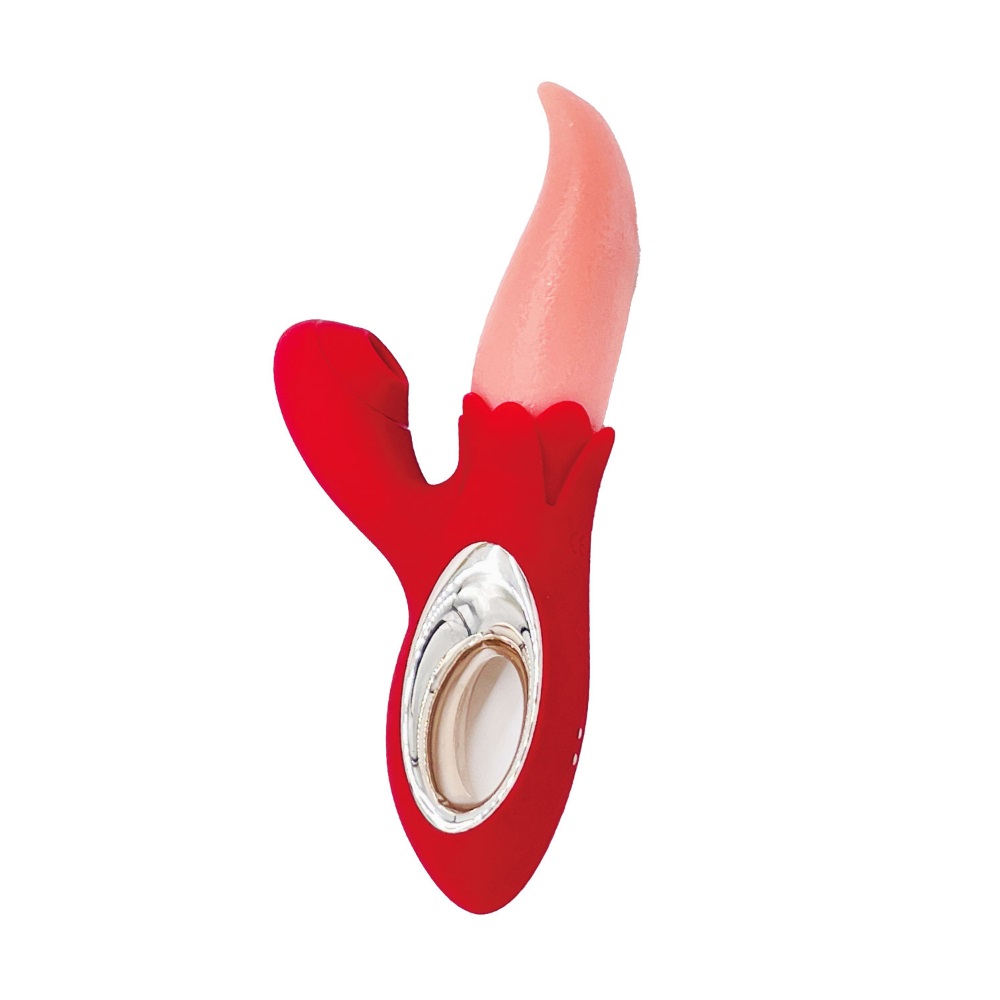 Beross Tongue Vibrator - Red