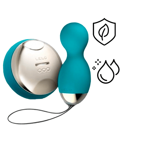 Hula Beads Vibro Egg - Ocean Blue