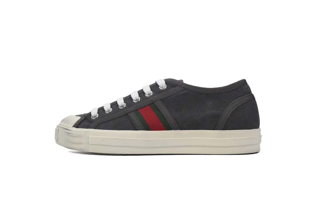 Gucci canvas shoes shell  Black