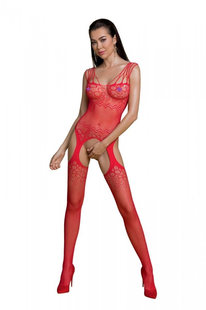 Eco Bodystocking BS004 - Red