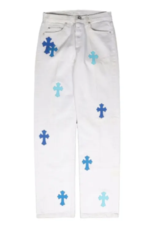 Chrome Hearts Cross Patch Jeans