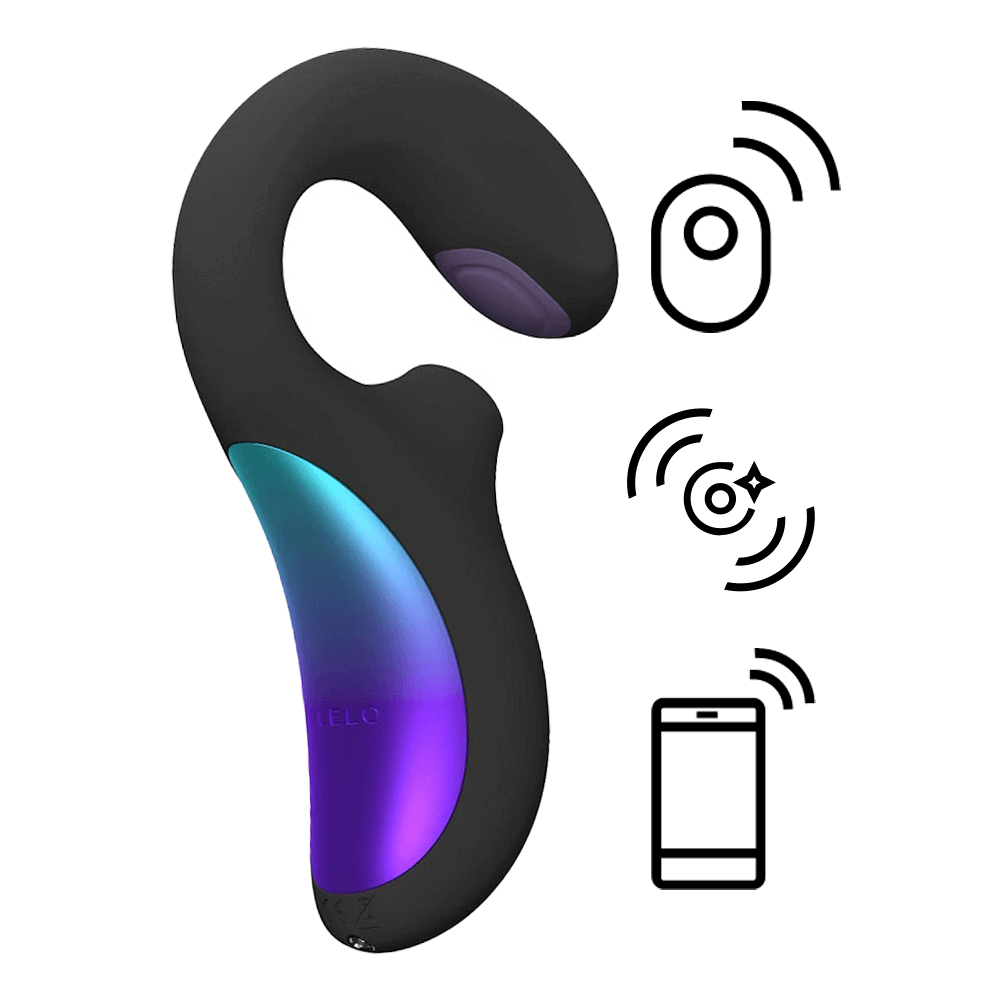 Enigma Double Sonic APP Stimulator - Black