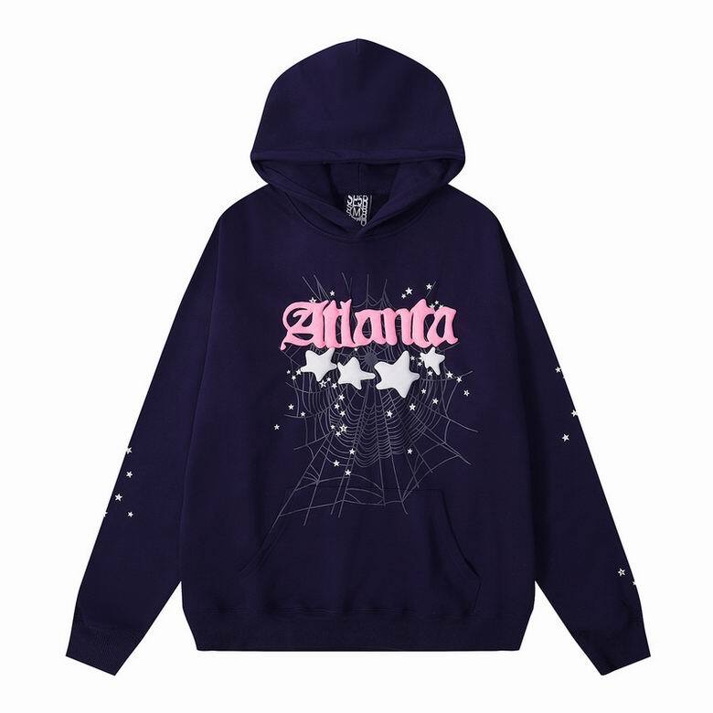 Sp5der Atlanta Hoodie ‘Navy’