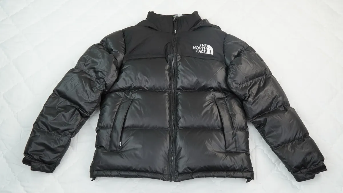 The North Face Splicing White And Black