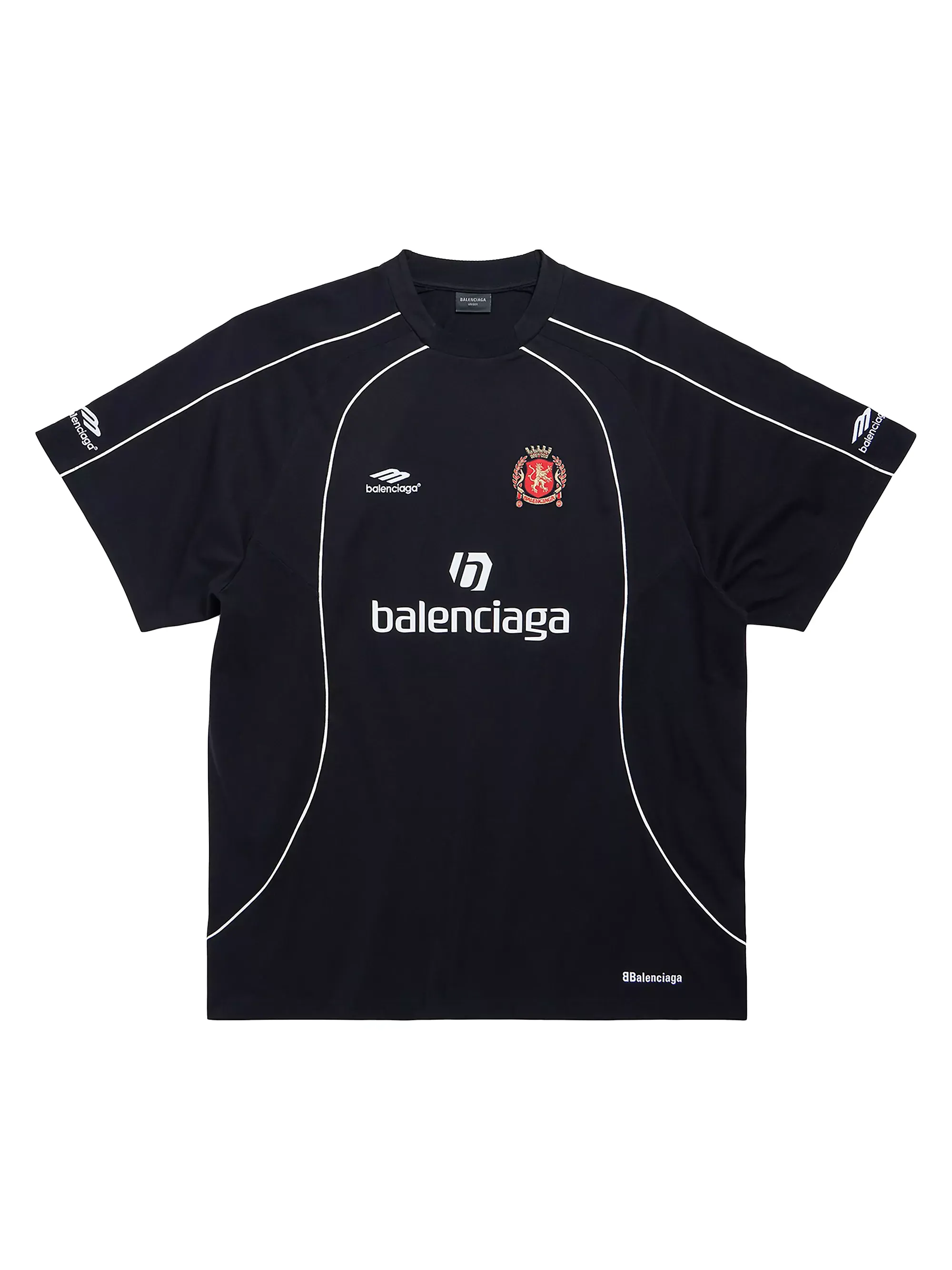 Balenciaga  Paris Soccer Oversized T-Shirt