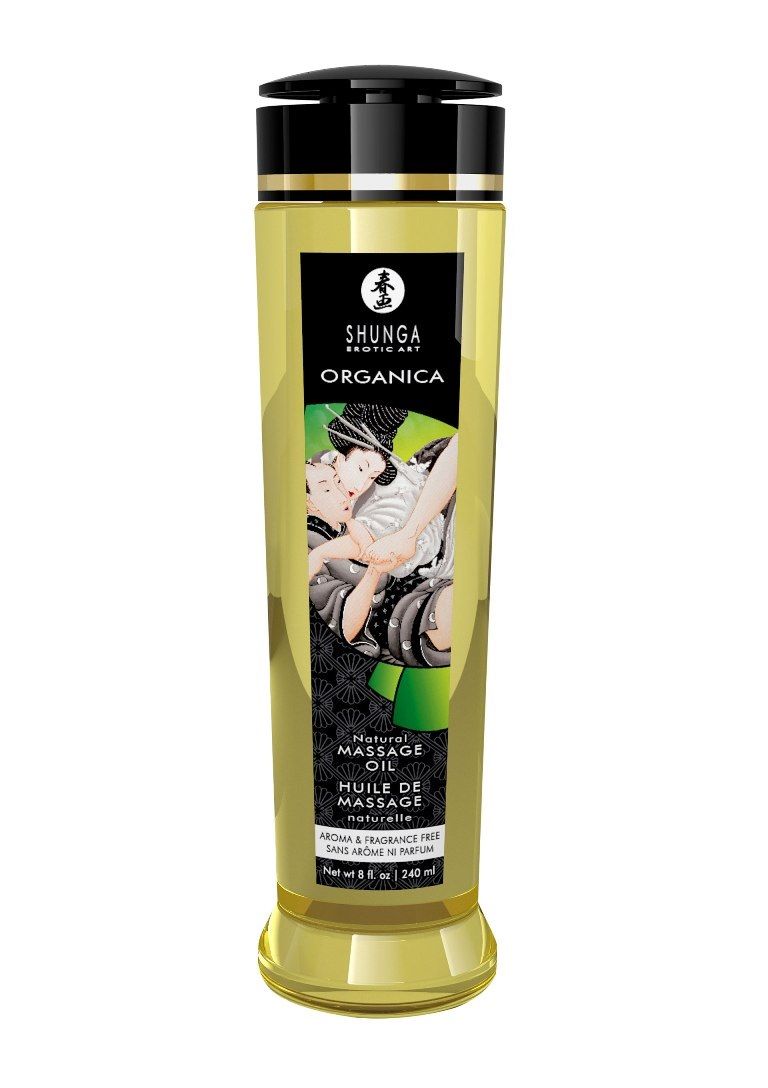 Organica Kissable Massage Oil Natural - 240ml