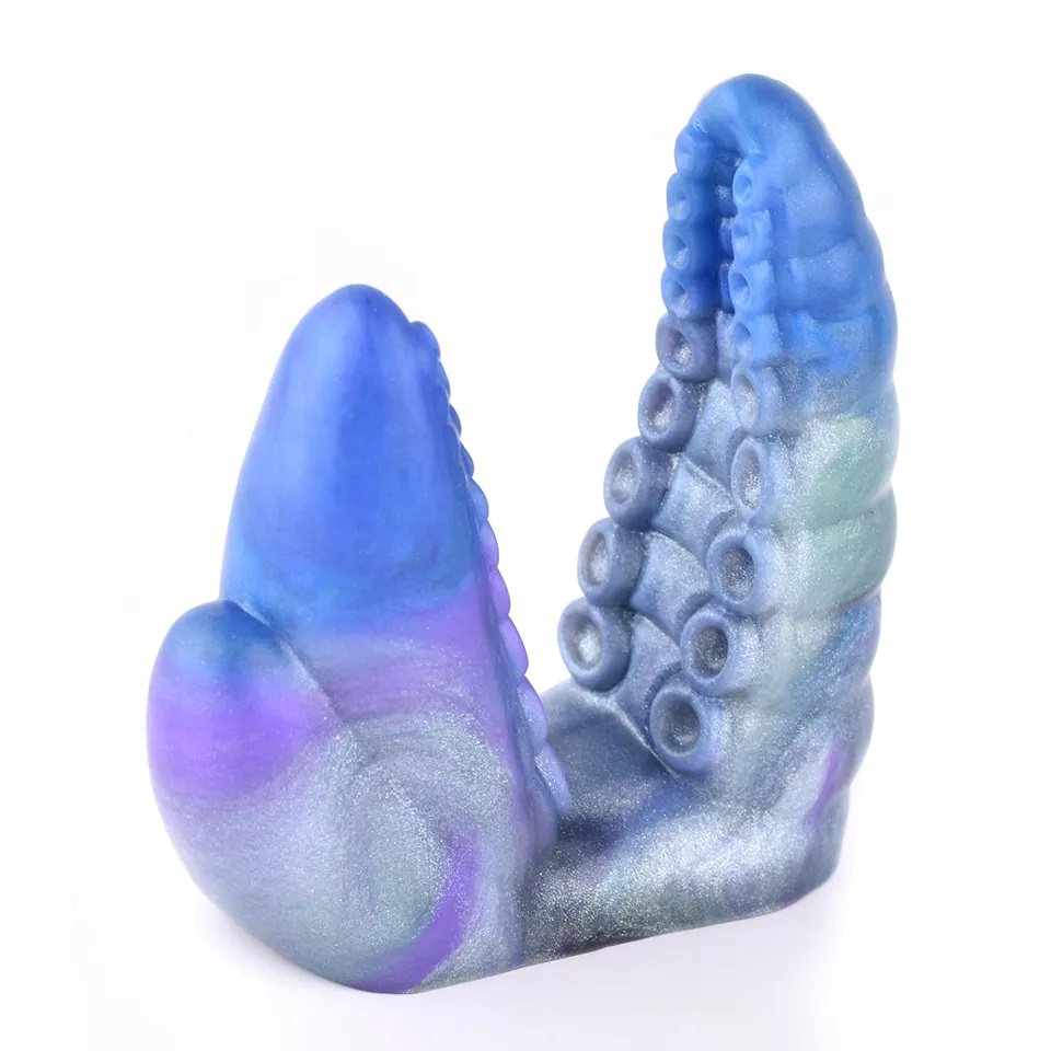 Tentacle Vibro Finger Sleeve - Galaxy