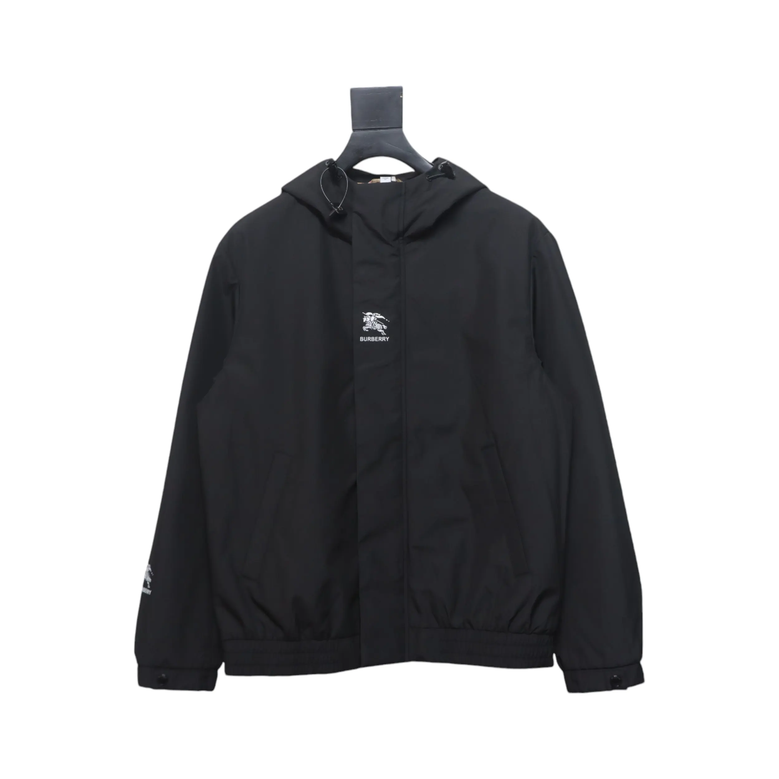 Burberry Horse Logo Padded Hooded Jacket