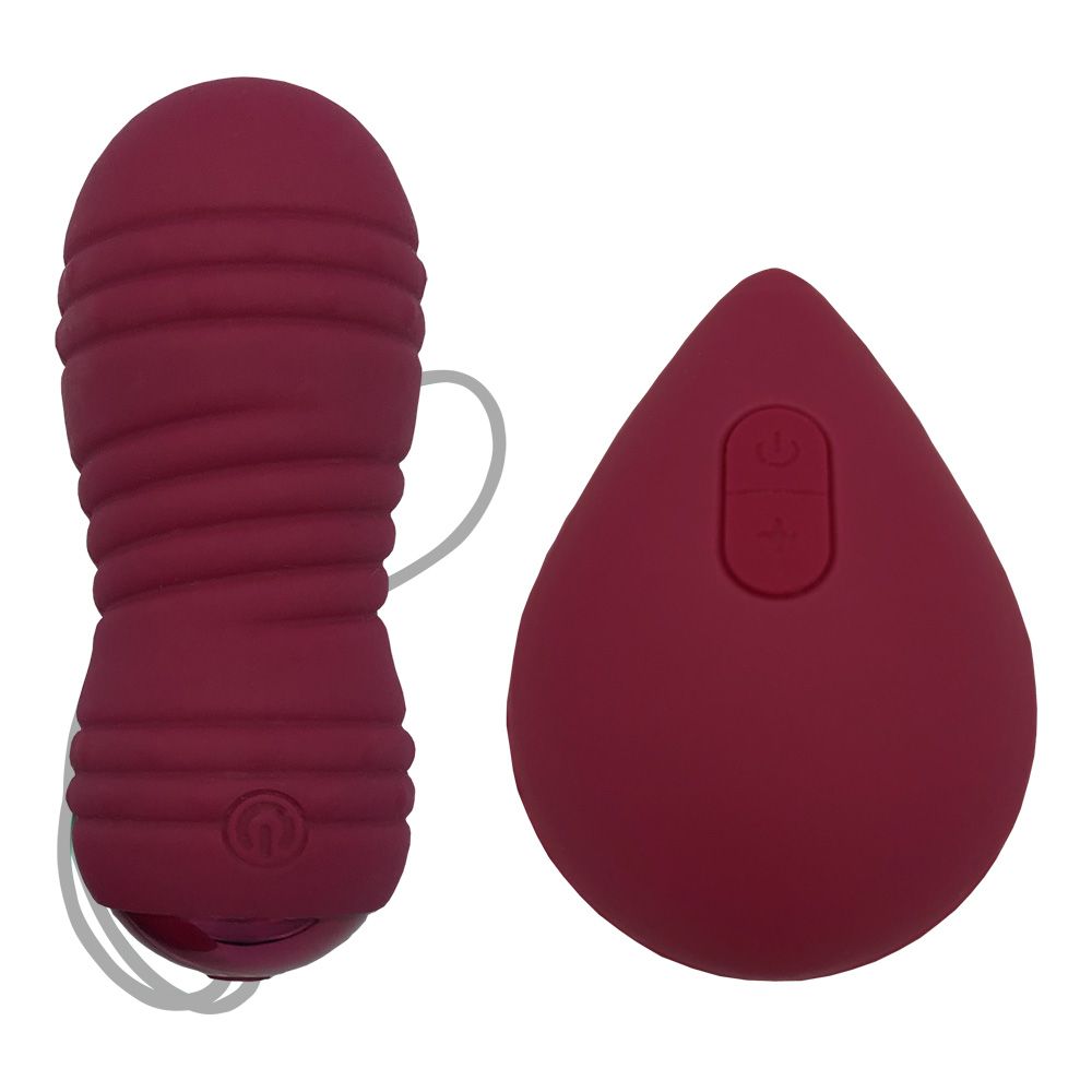 Remocon Roller Vibro Egg - Purple
