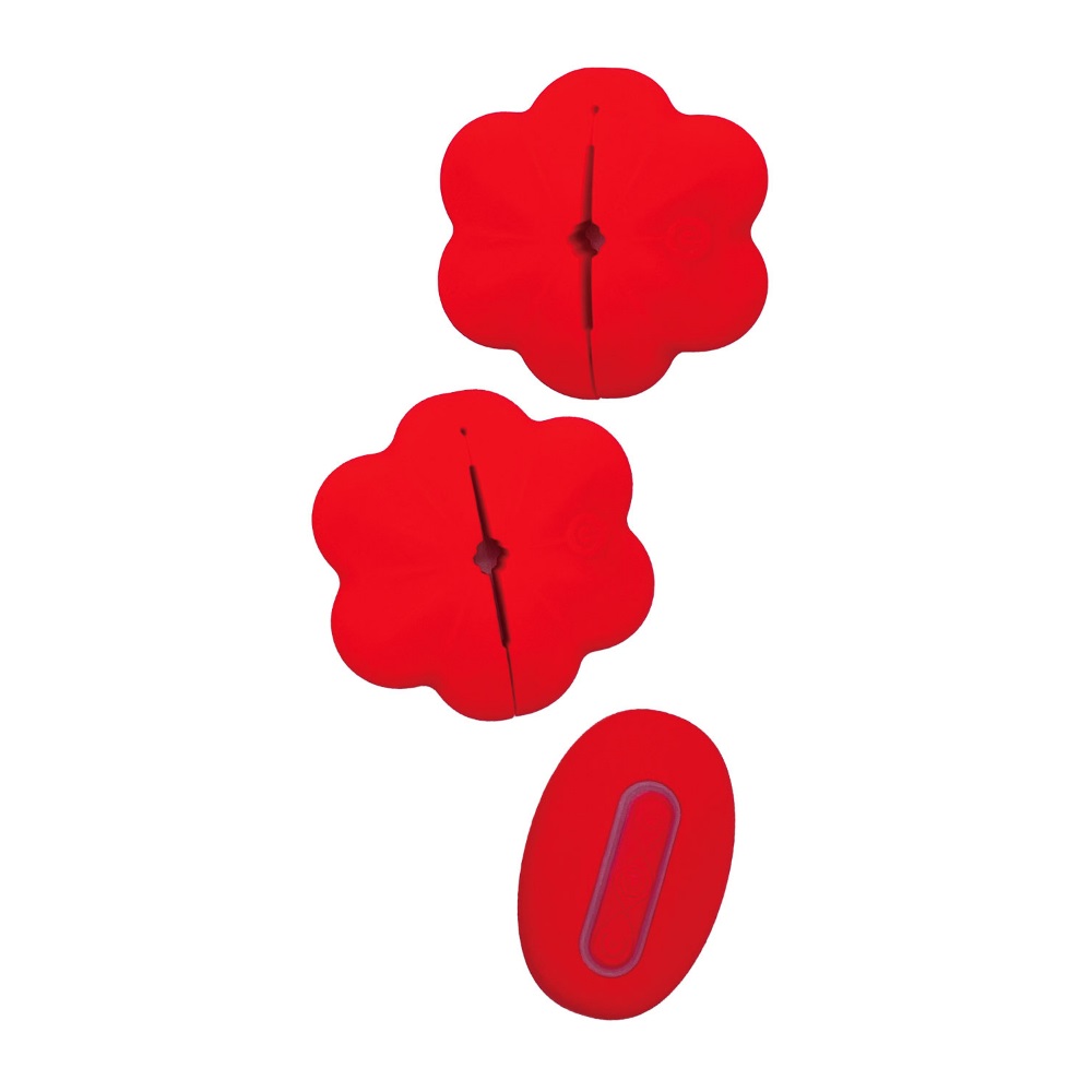 Chikura Remote Nipple Clamps - Red