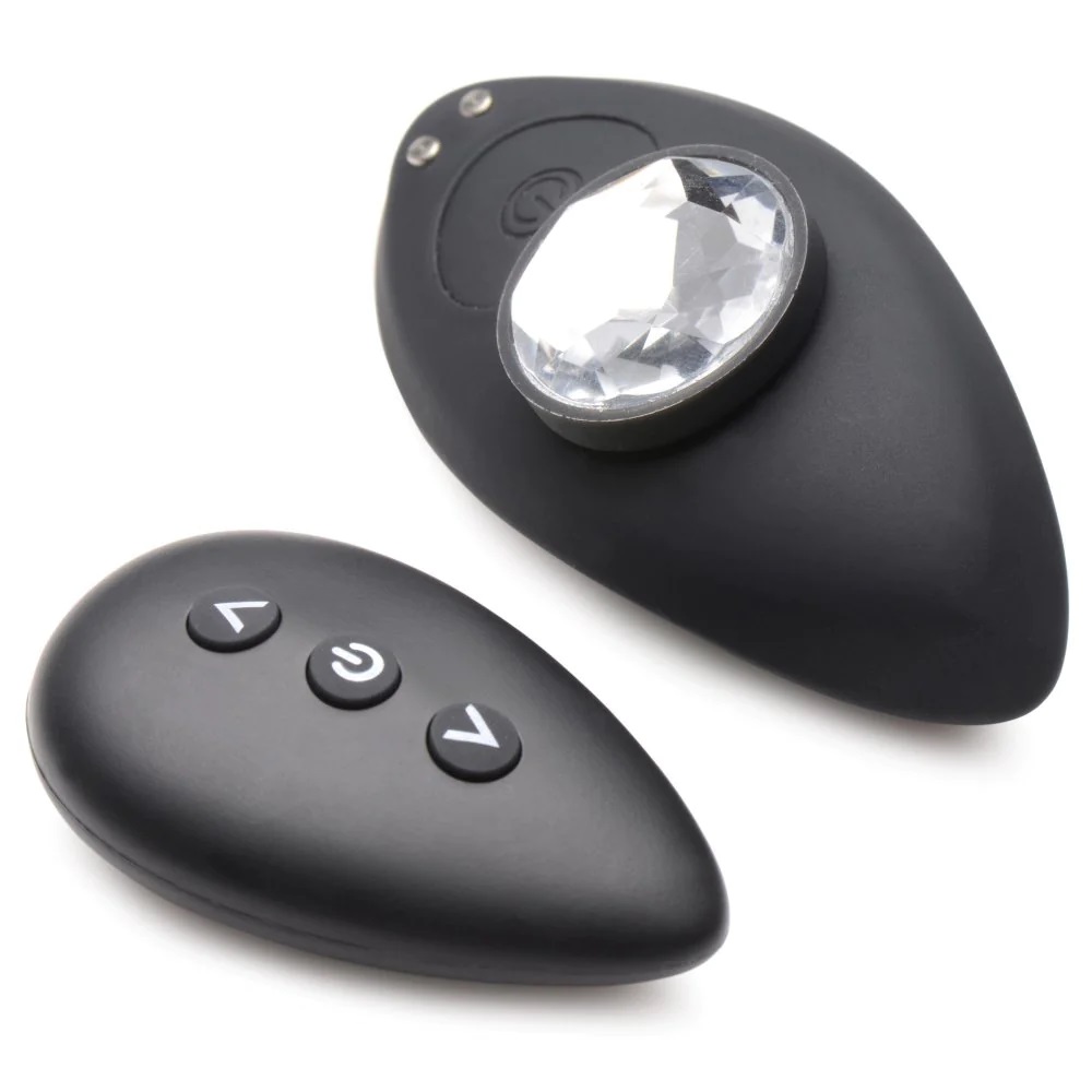 Panty Vibrator W Remote Control - Black