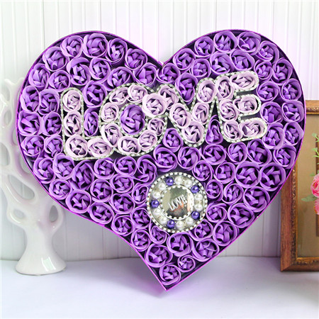 100 love bracelets purple