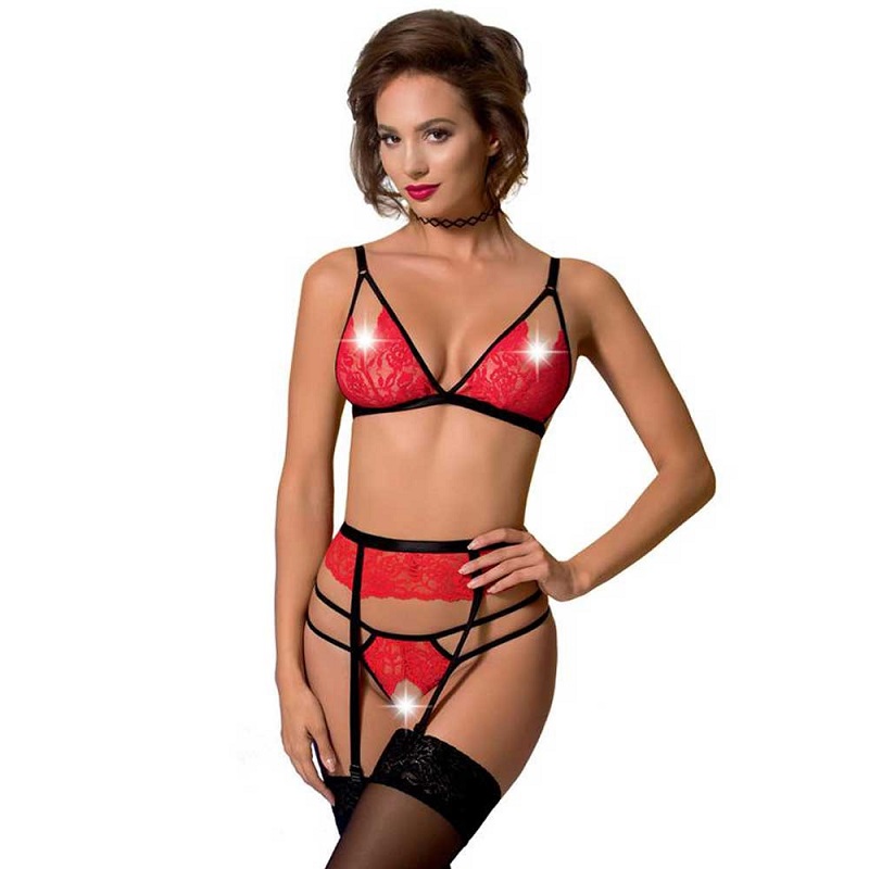 Salome Set - Red - L/XL
