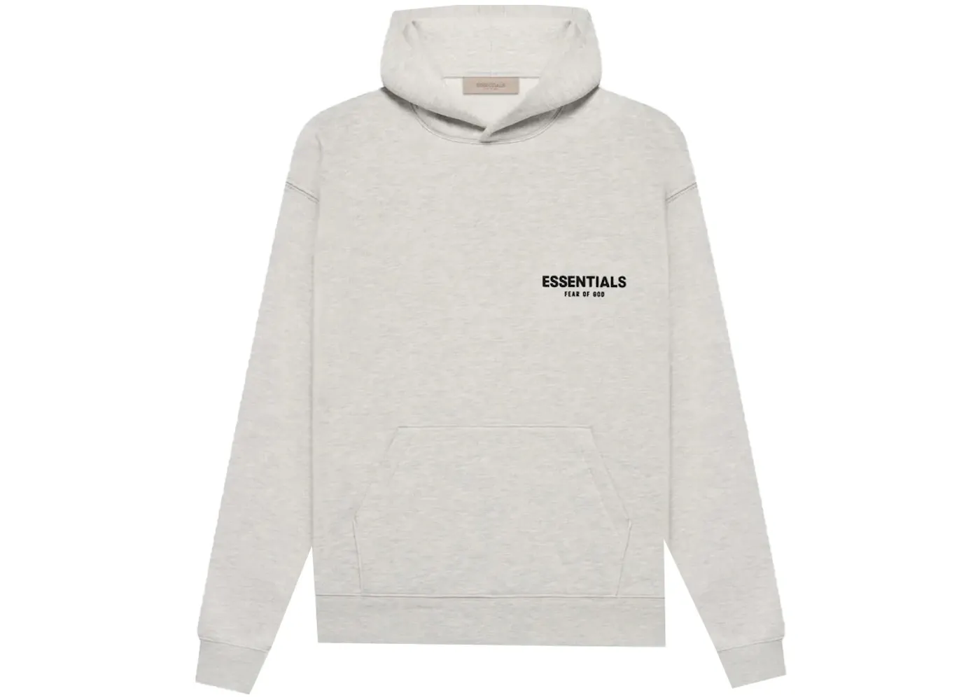 Fear of God Essentials Pullover Hoodie Light Heather Oatmeal