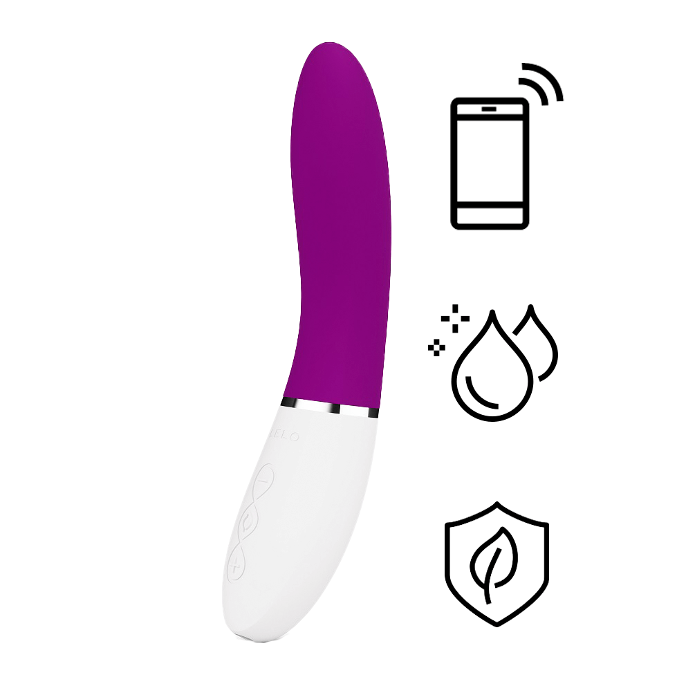 Liv 3 APP G-Spot Vibrator - Deep Rose