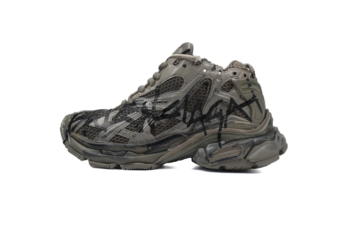 Balenciaga Runner Black Brown 677402 W3RB2 2010