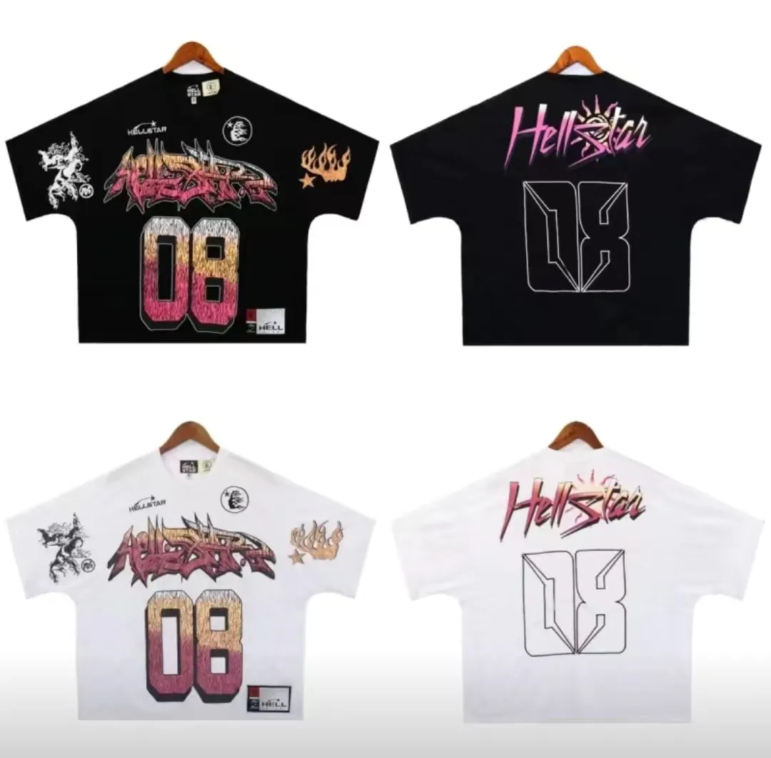 Hellstar Capsule 8 T-Shirts Black/White