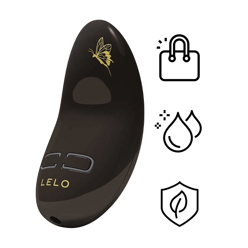 Nea 3 Mini Vibrator - Pitch Black