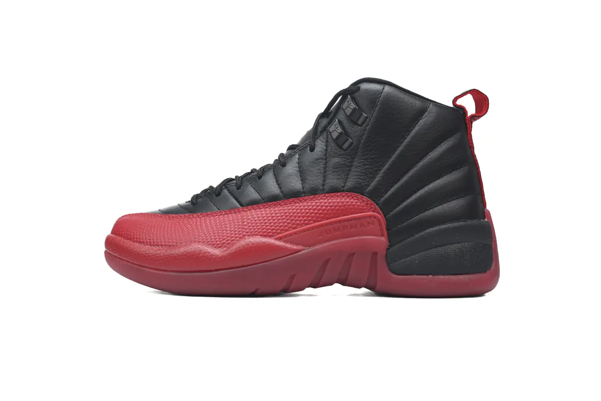 Air Jordan 12 Flu Game Black Red 130690-002