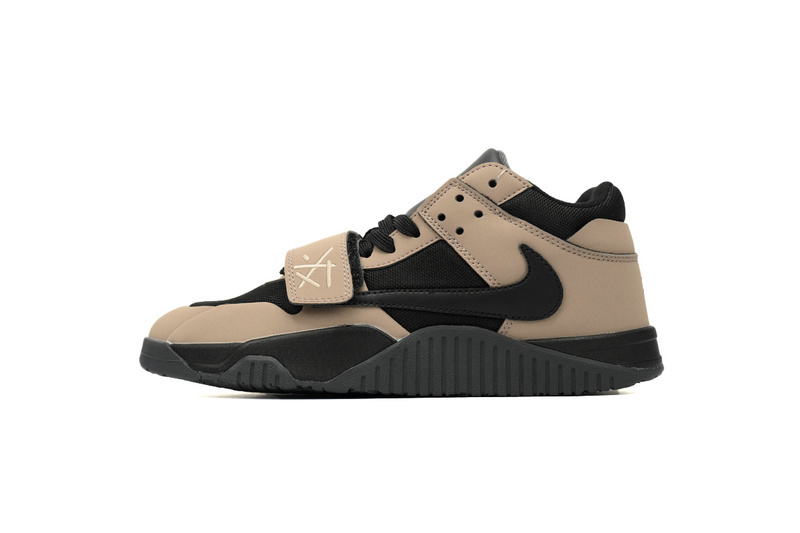 Travis Scott x Air Jordan Cut The Check Brown Black FZ8117-214