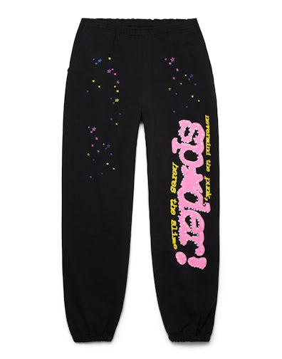 Sp5der P*NK V2 Sweatpant Black
