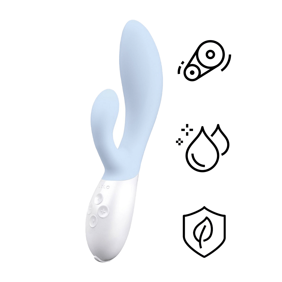 Ina 3 Rabbit Vibrator - Seafoam
