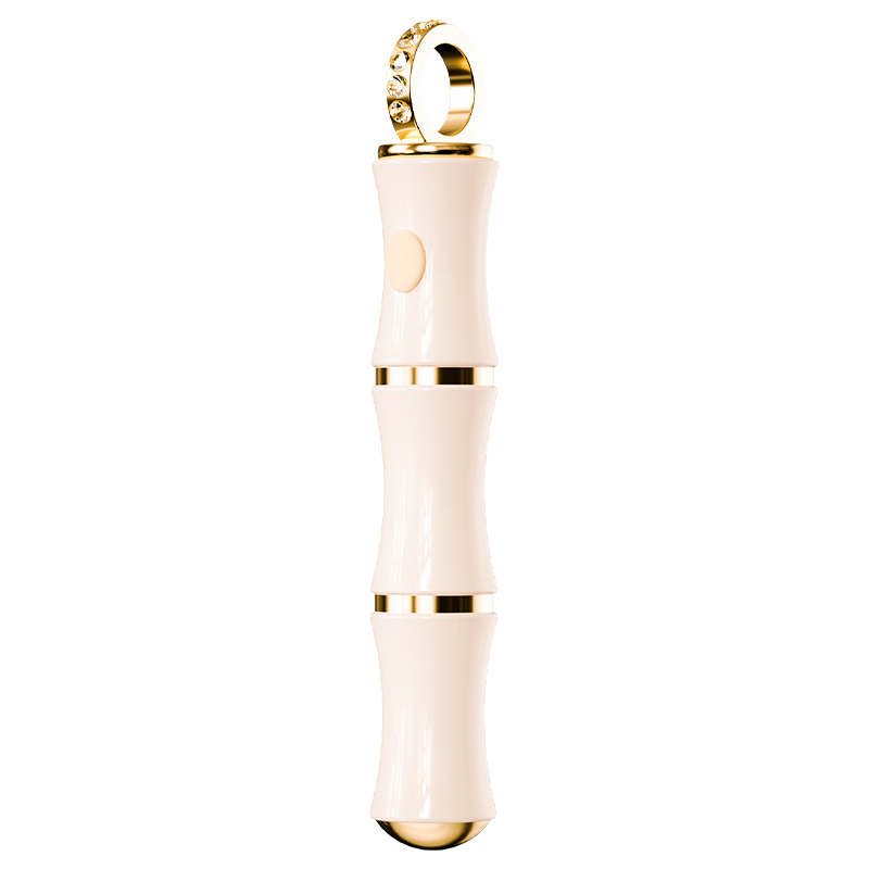 Zhuyi Bamboo Necklace Vibe - White