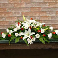 Conference table flower 01