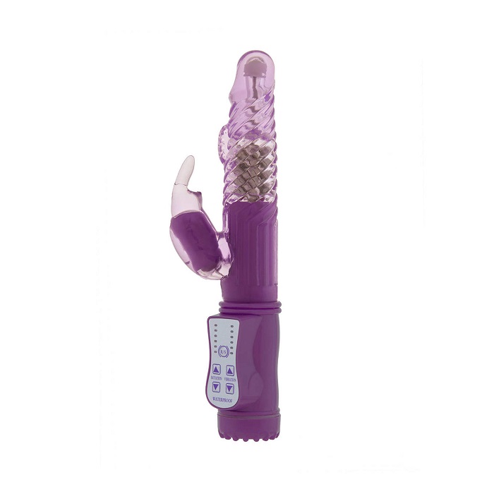 Rotating Vibro Rabbit - Purple