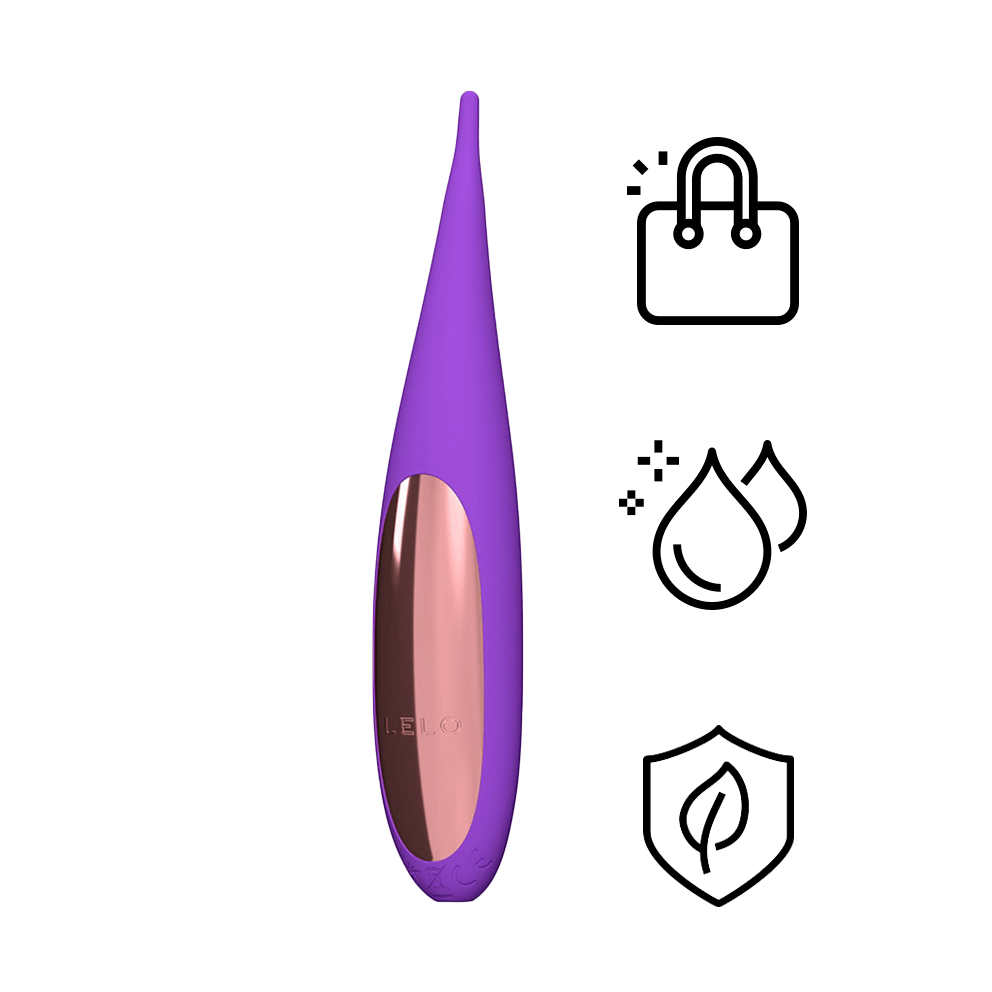 DOT Travel Clitoral Vibrator - Purple