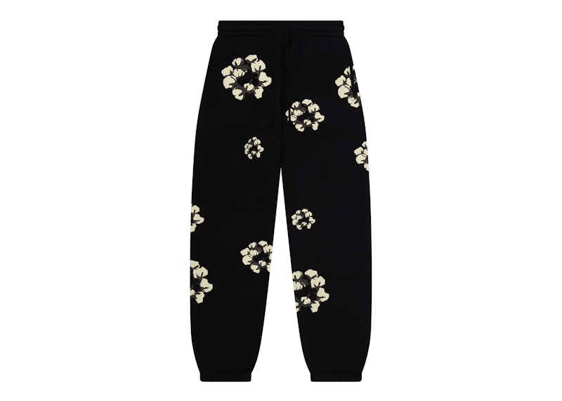 Denim Tears x CPFM Cactus Tears Wreath Sweatpants Black