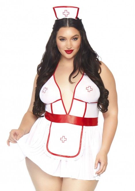 Nightshift Nurse Costume - 1X-2X