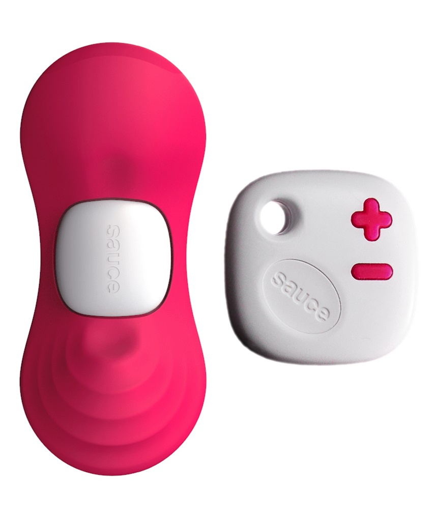 Bow Bow Sensing Panty Vibrator - Pink