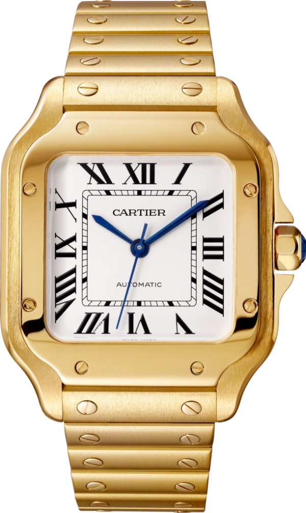 CARTIER santos 18kt Yellow Gold Men's WatchItem -SANTOS DE CARTIER WATCH