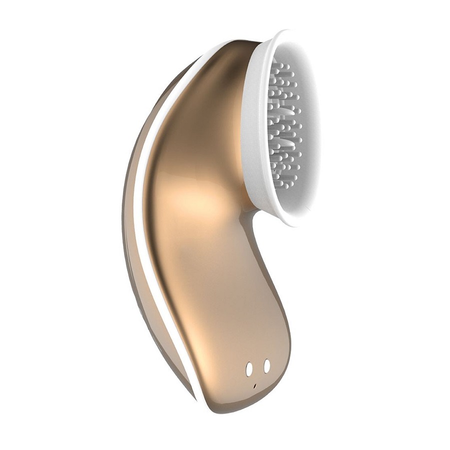 Twitch Suction Vibrator - Gold