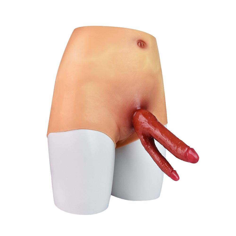 Hollow Double Penis Pants