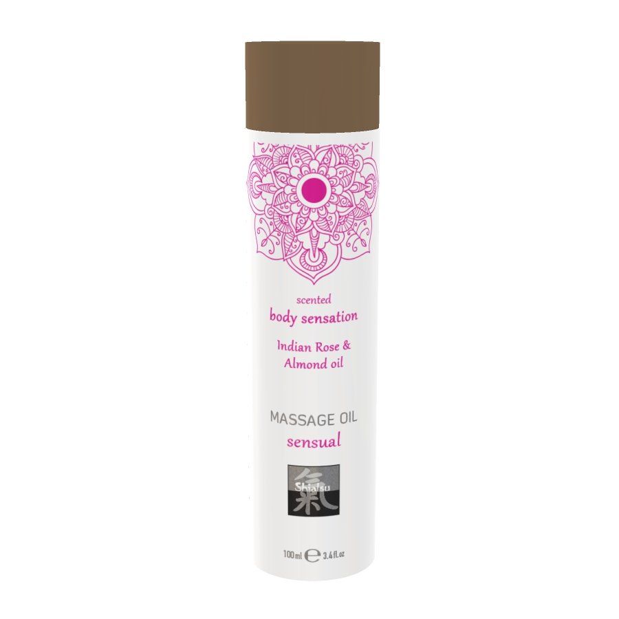 Massage Sensual Indian Rose & Almond Oil - 100ml