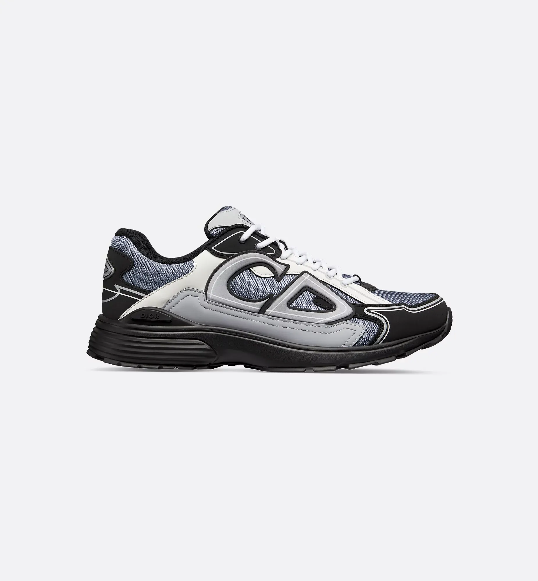 Dior B30 Sneaker Blue Mesh with Gray, White and Black 3SN279ZRB_H068