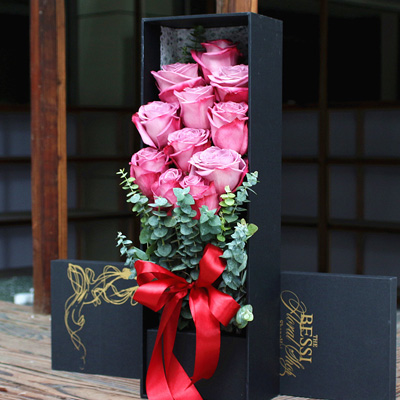 Imported Flowers - Purple Blues