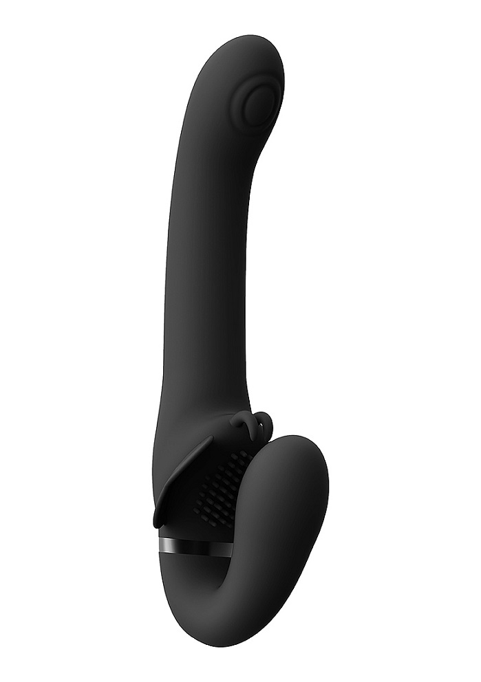 Satu Pulse Strapless Strap-On - Black