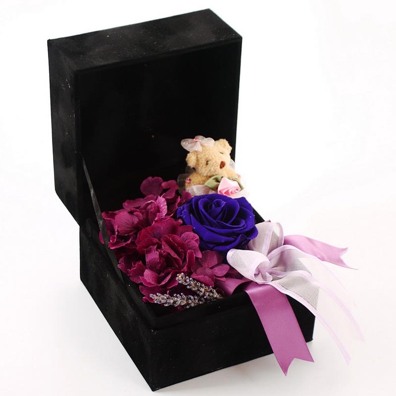 Preservation flowers-Rose Bear D-Part